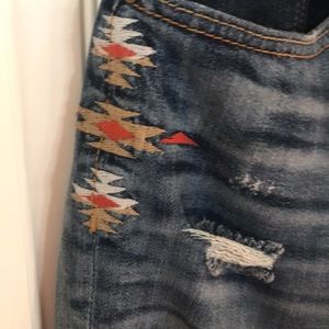 Sundance Catalog embroidery jeans